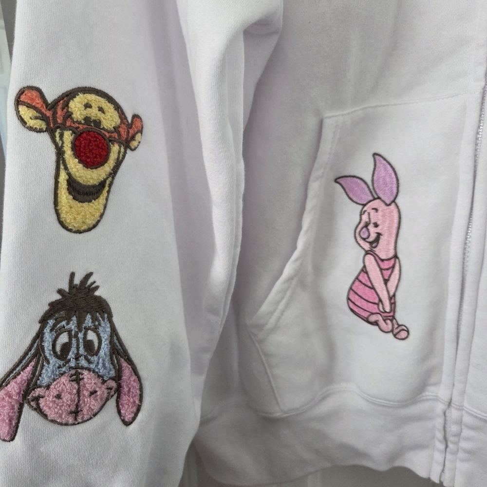 XXL Winne The Pooh Zip Hoodie - Picture 2 of 5